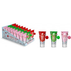 CREME MANI CON POMPON - 3 VARIANTI (24pz)